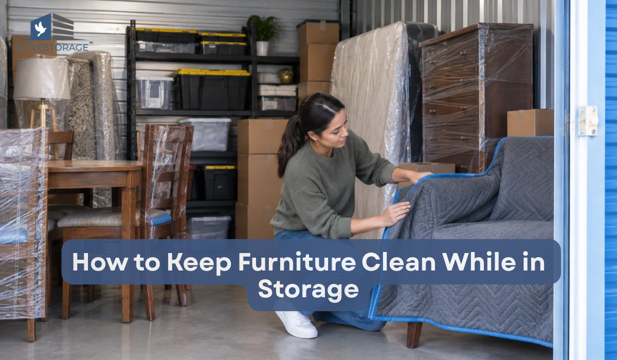 How to Keep Furniture Clean While in Storage