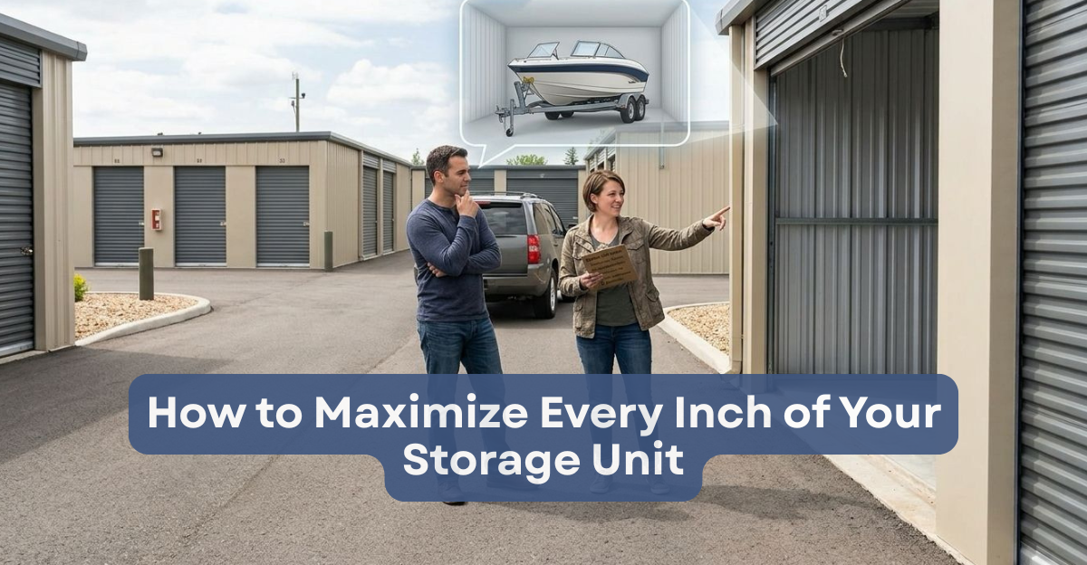 How to Maximize Every Inch of Your Storage Unit