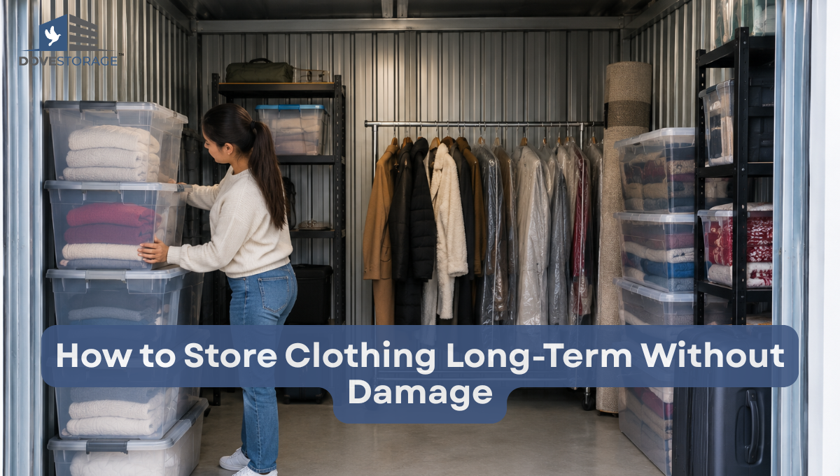 How to Store Clothing Long-Term Without Damage