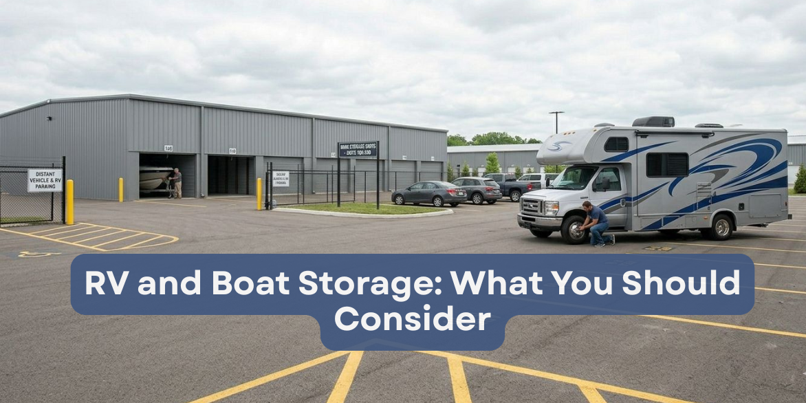 RV and boat storage tips - what you should consider - Dove Storage