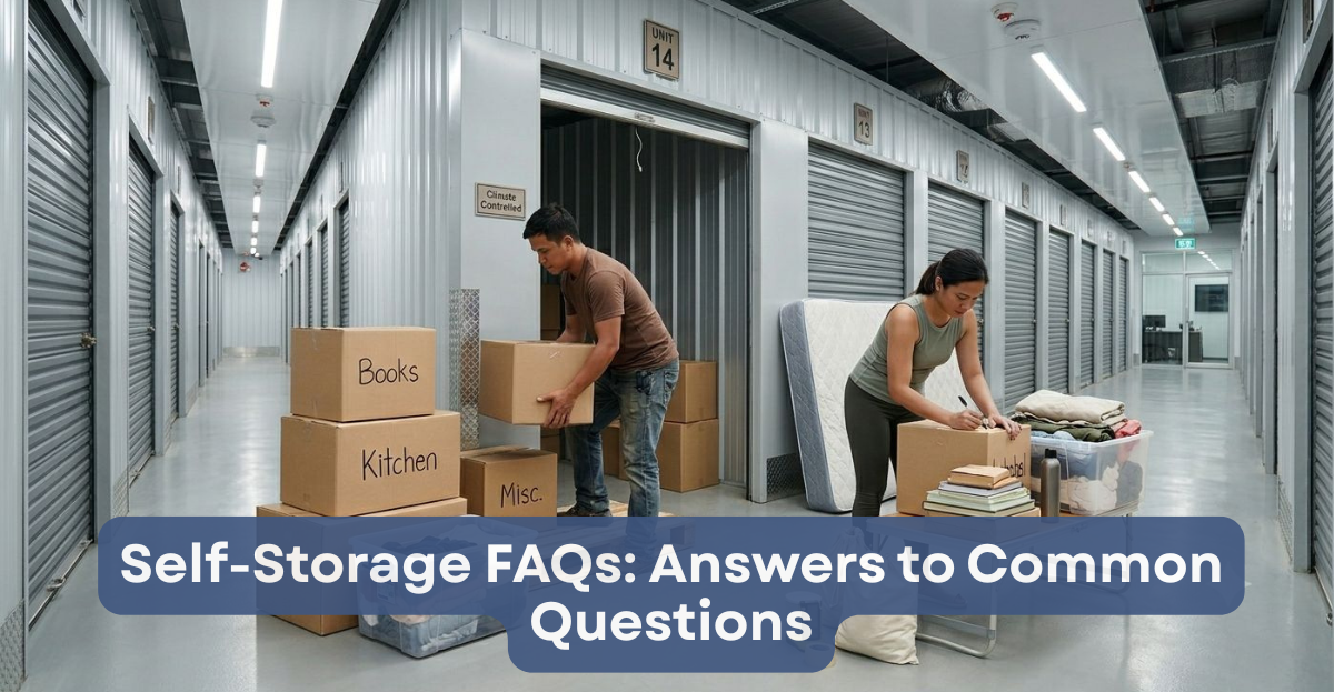 Self-Storage FAQs: Answers to Common Questions