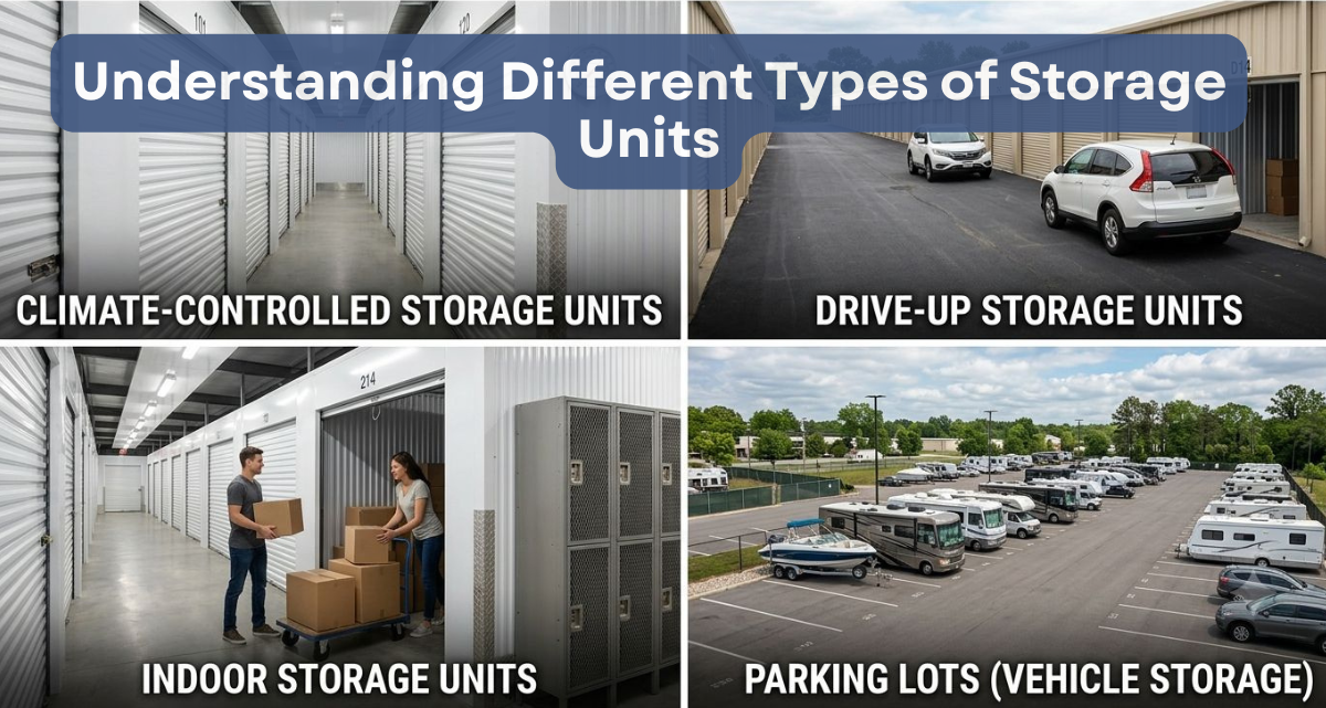 Understanding different types of self storage units