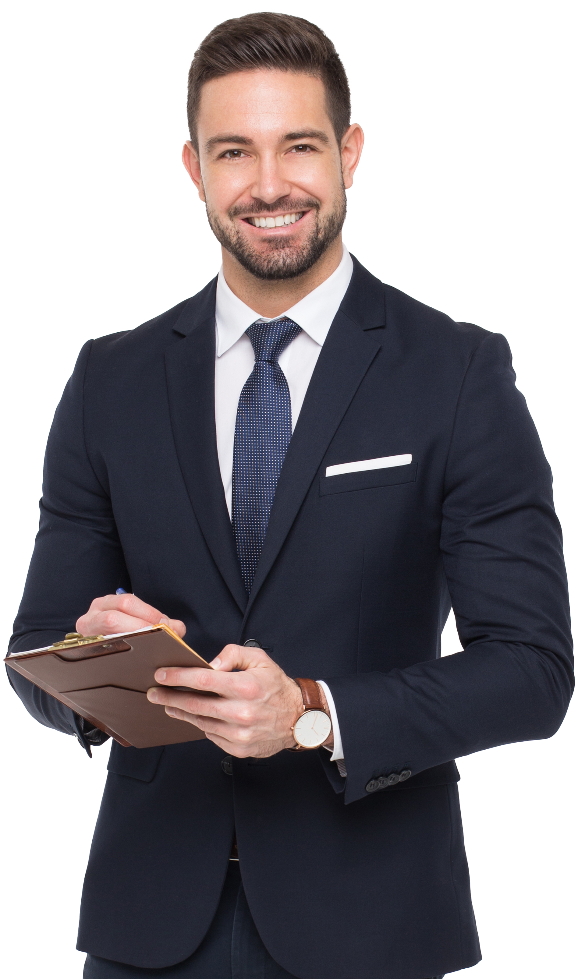 Male lawyer.