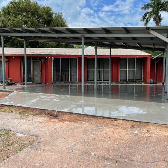 Professional Concrete Installation — Mobcon Construction in Berry Springs, NT