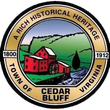 Town of Cedar Bluff Seal