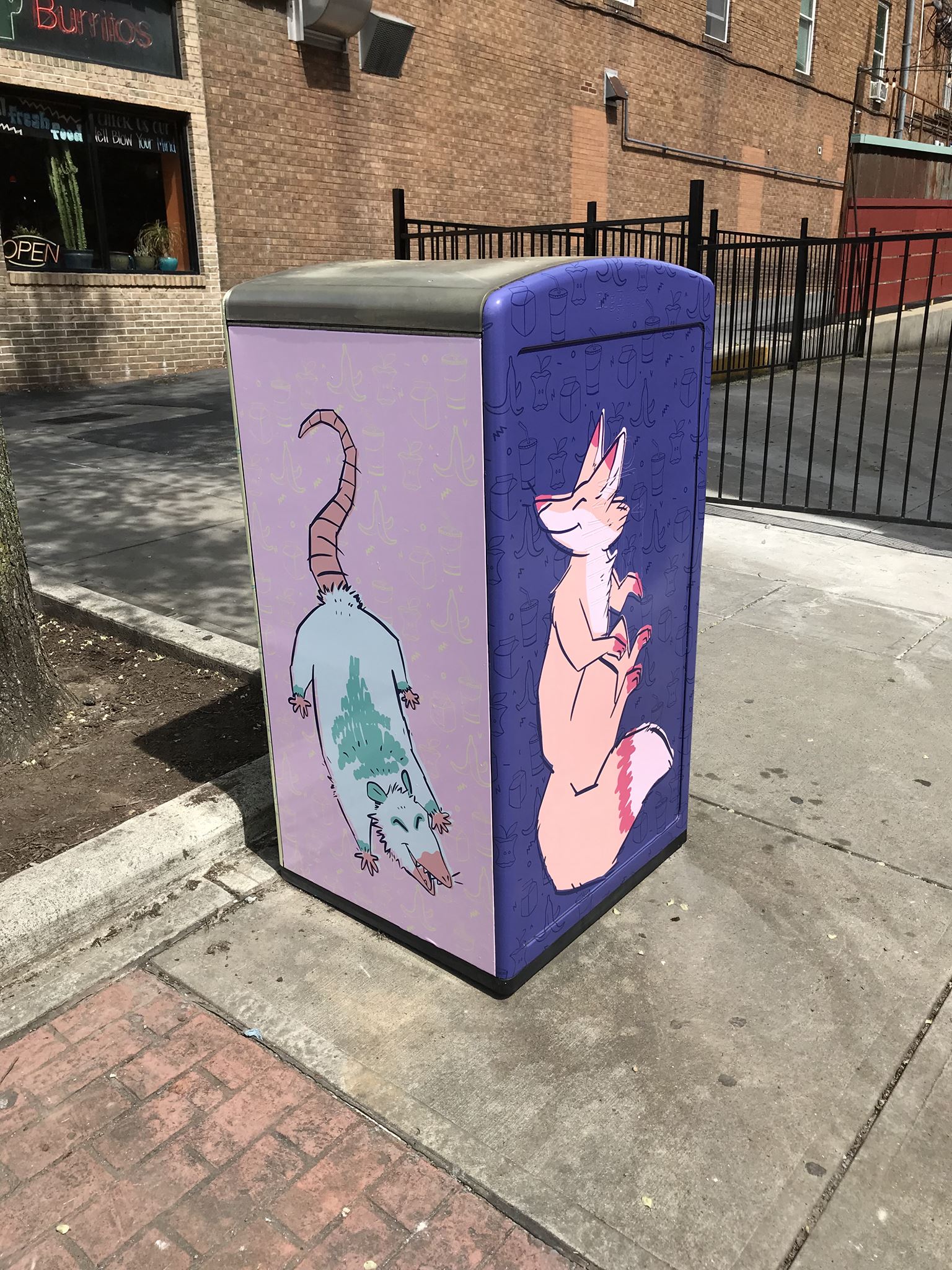Trash Can Wrap