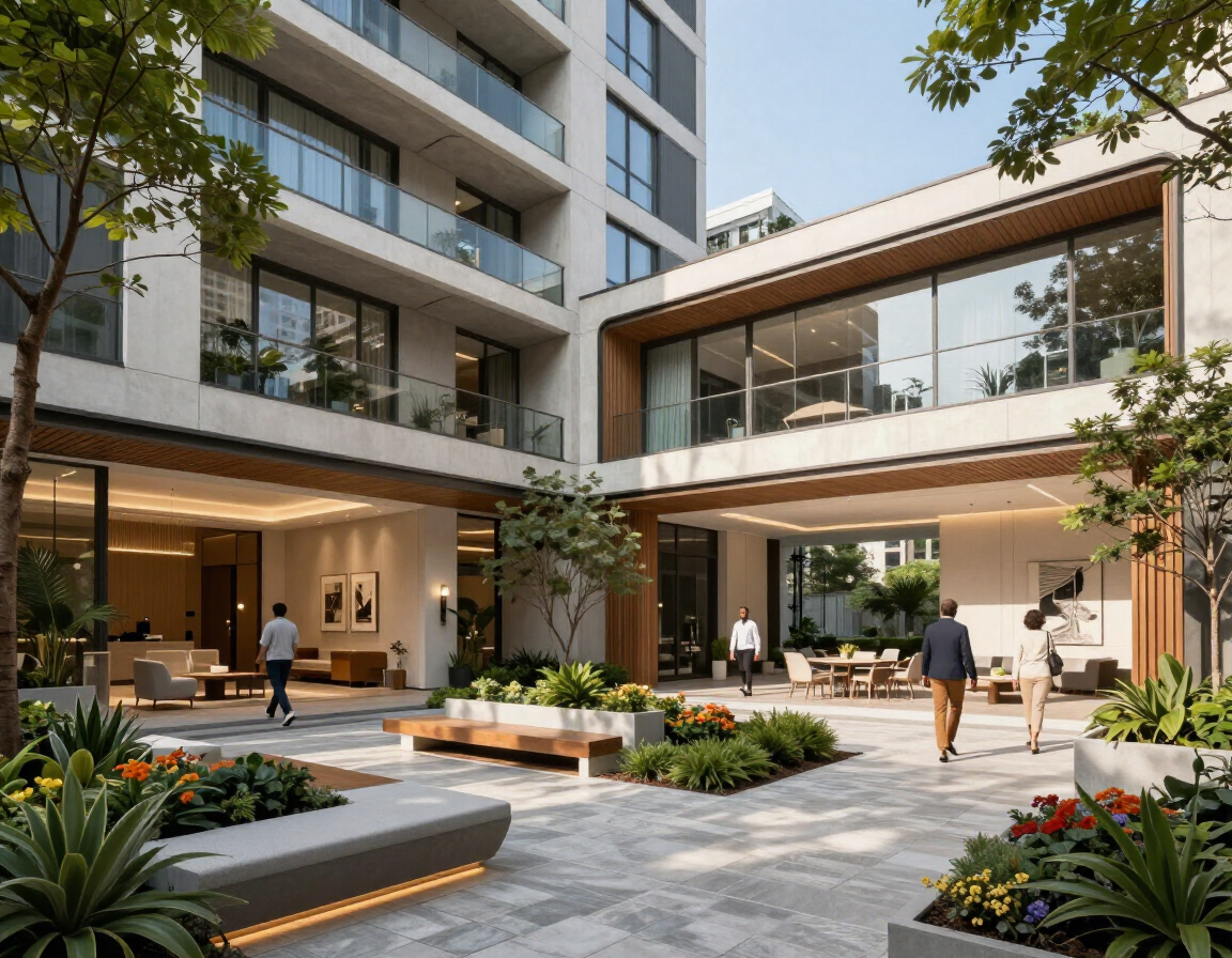 Premium multifamily property managed by Marion Corps