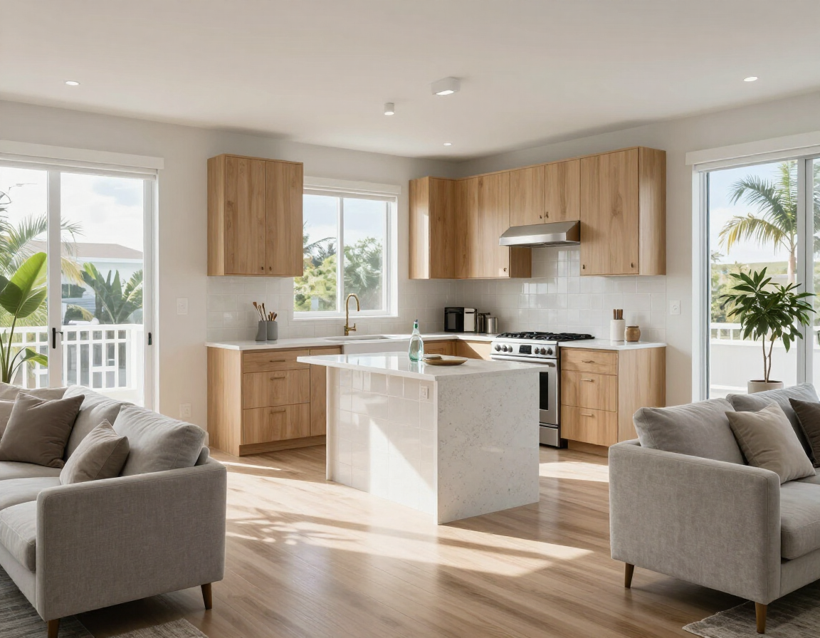 Modern upgraded apartment interior