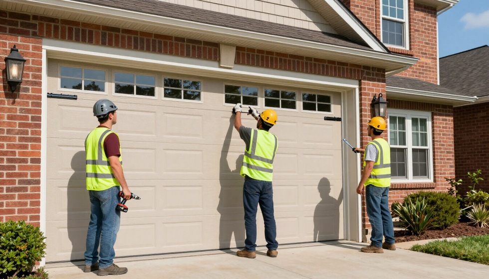 Garage door springs and repair parts in Liberty MO at U Install Garage Door Store