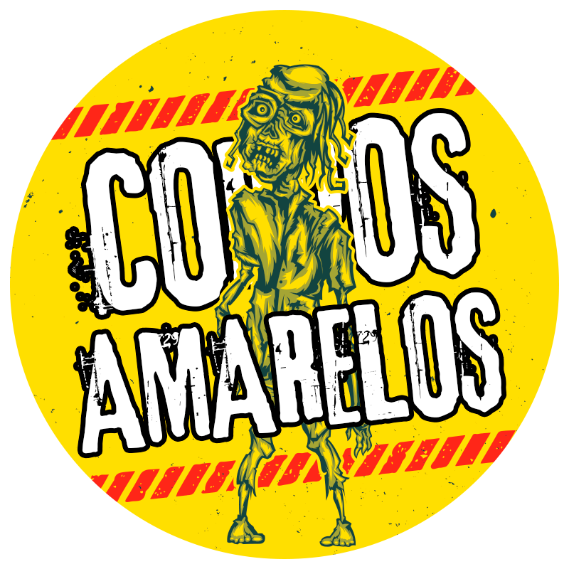 Um círculo amarelo com as palavras co-os amarelos nele
