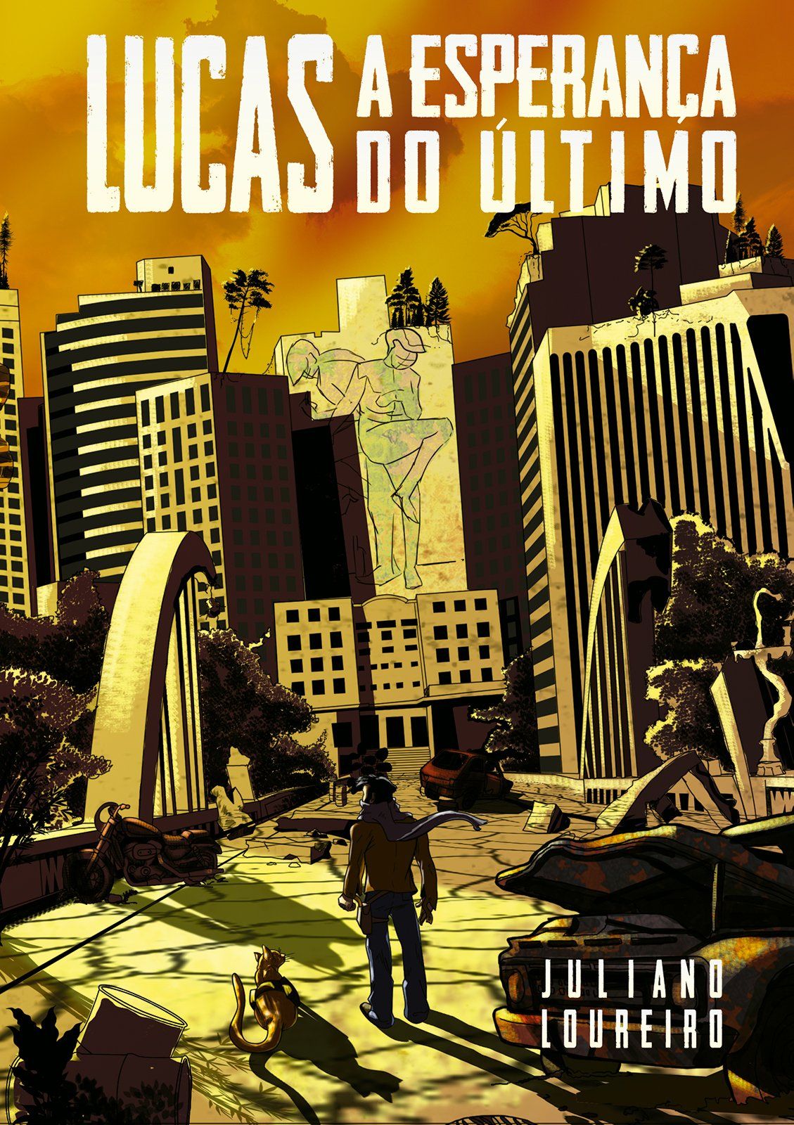 A book called lucas a esperanca do ultimo by juliano louteiro