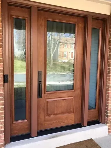 Front door installation in Damascus, AR photo from Window Depot of AR