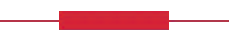 A red square with two lines going through it on a white background.