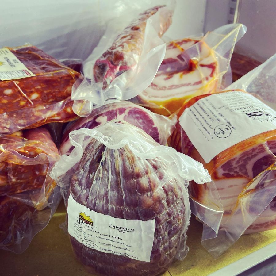 Salumi confezionati in sottovuoto