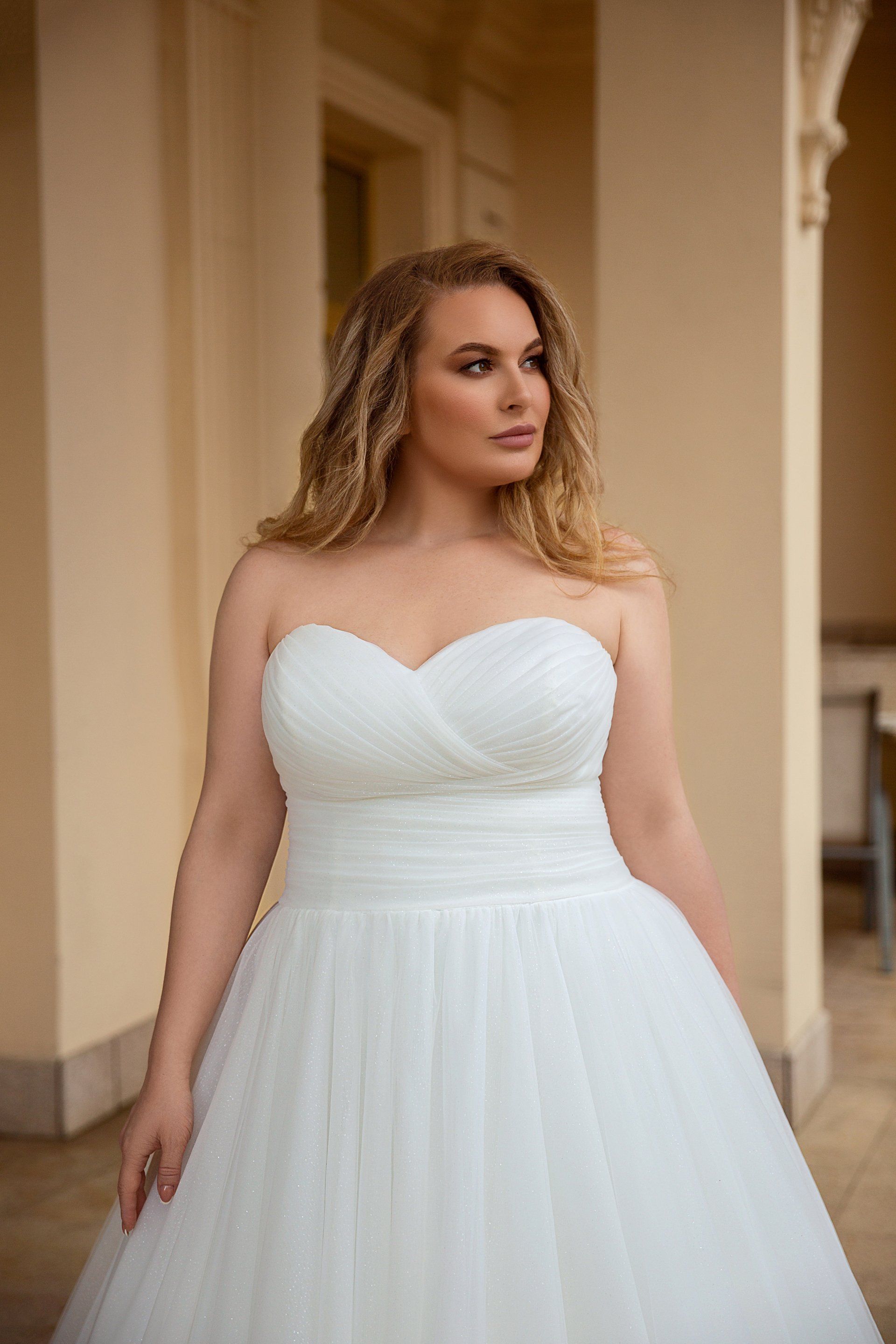 Vestito da Sposa Angela Bianca Curvy