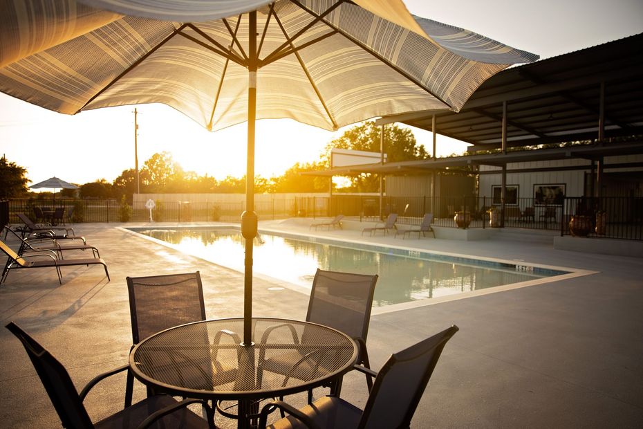 Riata RV Community entrance in Weatherford TX