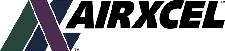 Airxcel logo with black and teal stylized X and black text on white background