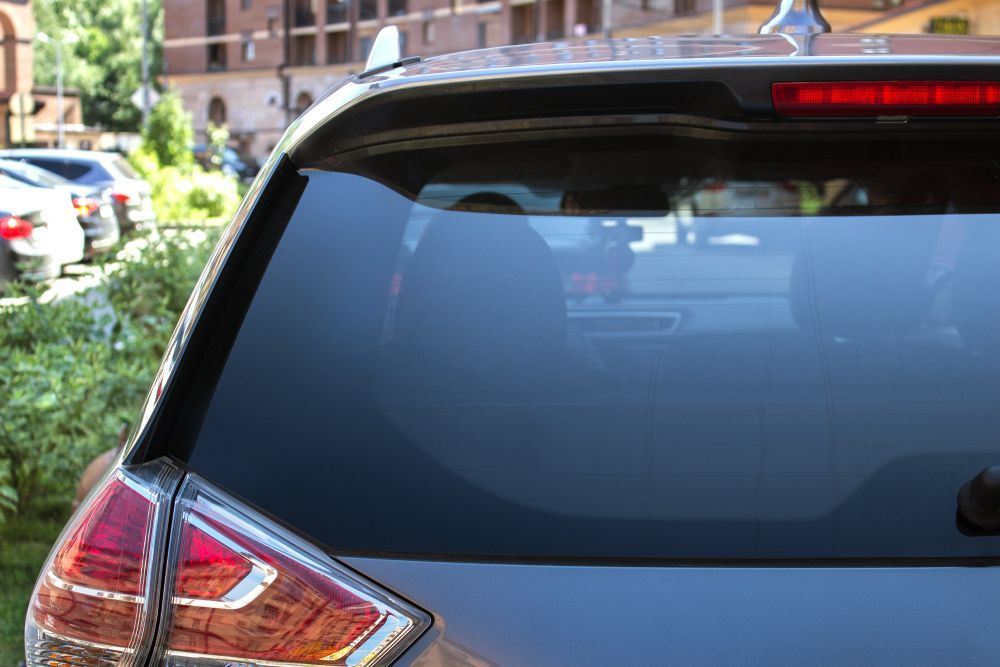 A Close Up of the Back of a Car With a Rear View Mirror — Bendigo Windscreens In Bendigo, VIC