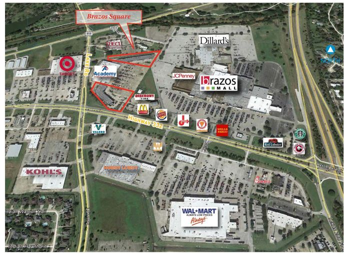 Ariel Neighborhood Photo of Brazos Square