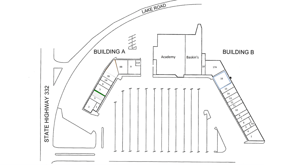 Brazos Square Layout - Wing A & B