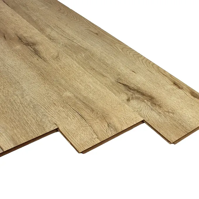 Close-Up of Light Brown Wood Flooring With Natural Grain and Knot Details — BLB Flooring Solutions in Central Coast, NSW