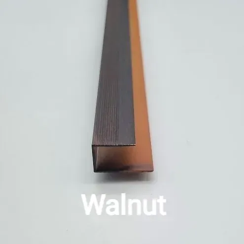 Close-Up of a Narrow Walnut-colored Strip — BLB Flooring Solutions in Central Coast, NSW