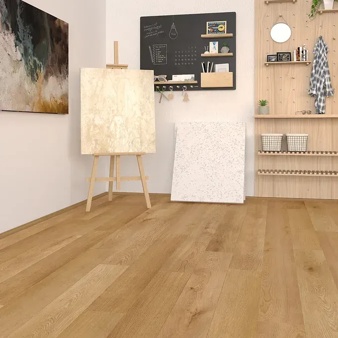 Light-colored wood flooring with vertical planks in a neutral beige tone — BLB Flooring Solutions in Central Coast, NSW
