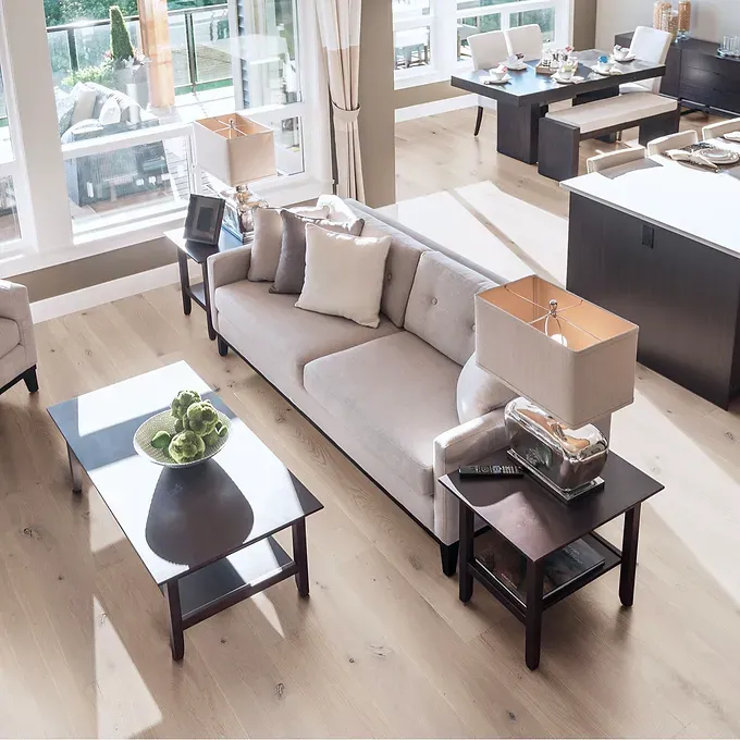 Light-Colored Wood Flooring With Vertical Planks — BLB Flooring Solutions in Central Coast, NSW
