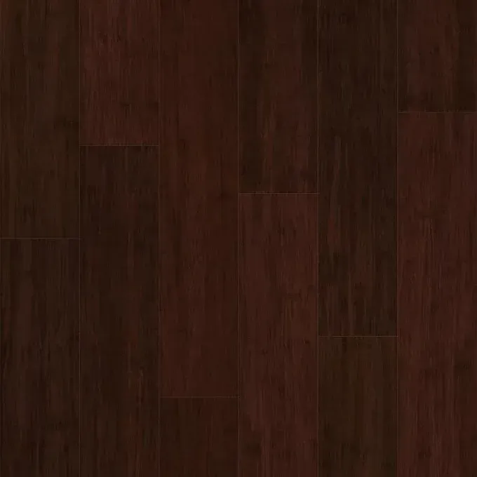 Dark Brown Bamboo Hardwood Flooring With Vertical Grain — BLB Flooring Solutions in Central Coast, NSW
