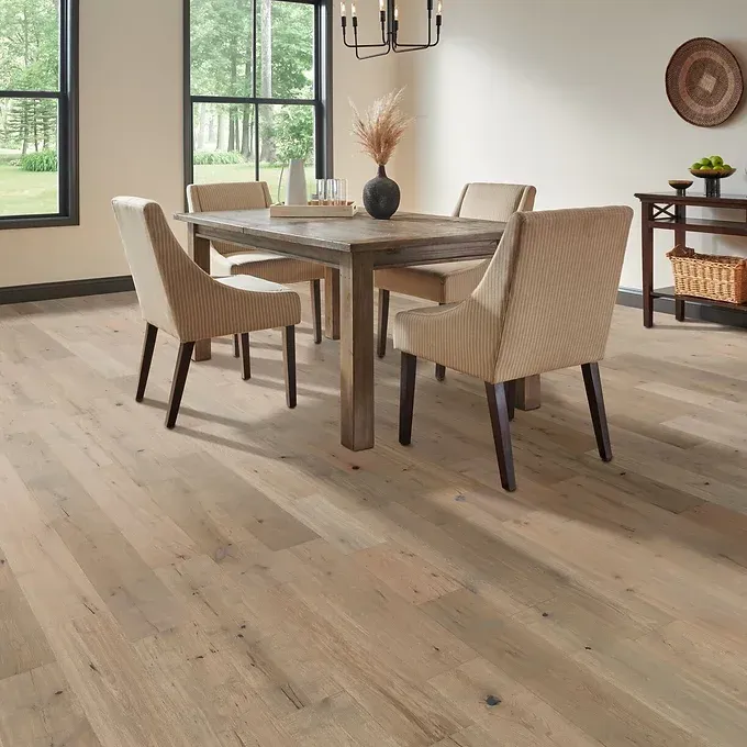 Light Brown Wood Flooring With a Natural Grain Pattern — BLB Flooring Solutions in Central Coast, NSW