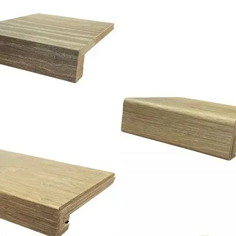 Close-Up Views of Three Wooden Stair Treads — BLB Flooring Solutions in Central Coast, NSW
