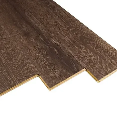 Dark Brown Hardwood Flooring, With Wood Grain Texture Visible — BLB Flooring Solutions in Central Coast, NSW