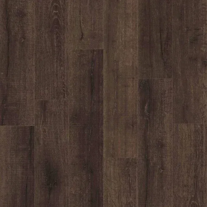 Dark Brown Hardwood Flooring, With Wood Grain Texture Visible — BLB Flooring Solutions in Central Coast, NSW