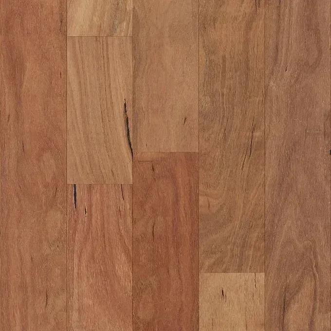Close-Up of Hardwood Flooring; Warm Brown Color With Wood Grain Patterns — BLB Flooring Solutions in Central Coast, NSW