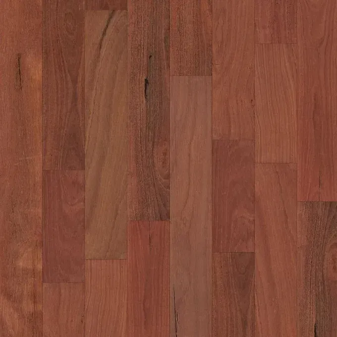 Close-Up of Reddish-brown Hardwood Flooring Planks — BLB Flooring Solutions in Central Coast, NSW