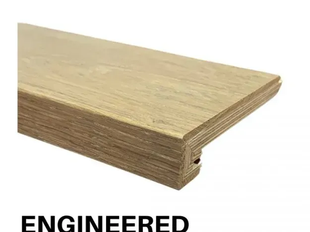 Three Different Types of Wooden Steps Are Shown on a White Background — BLB Flooring Solutions in Central Coast, NSW