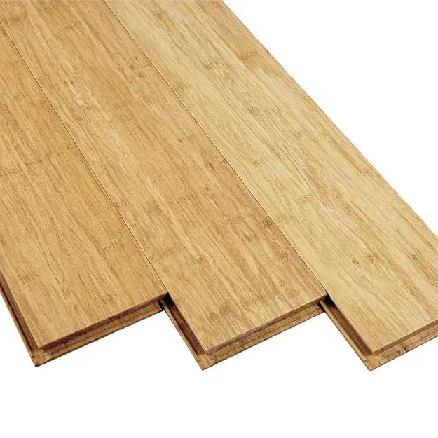 A Close Up of a Wooden Floor Made of Bamboo — BLB Flooring Solutions in Central Coast, NSW