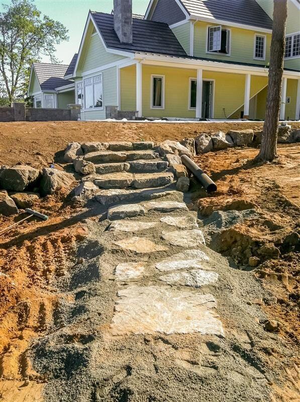 Walkway Construction — Eugene, OR — Braun Excavating Inc.