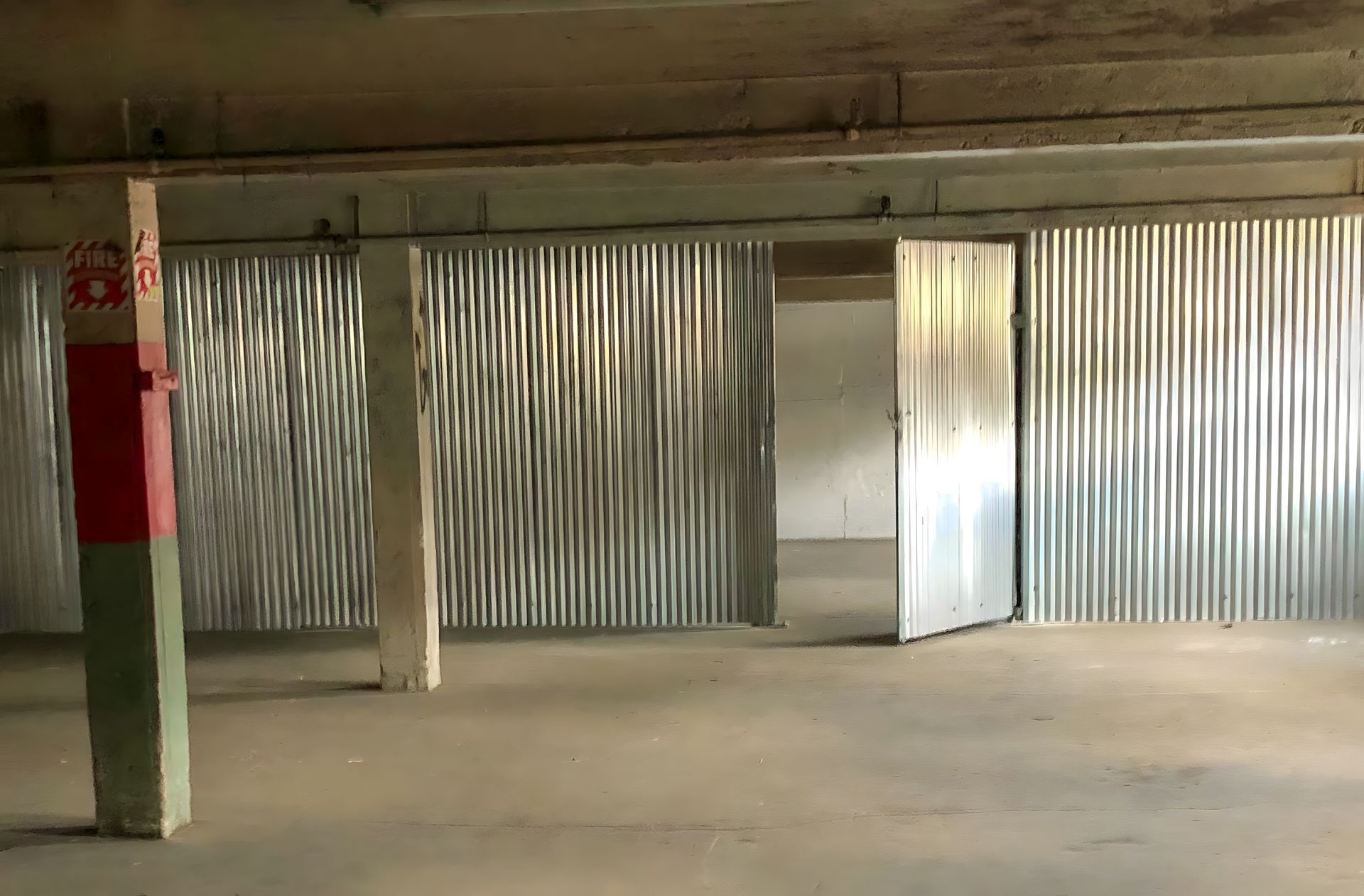 Large open warehouse space