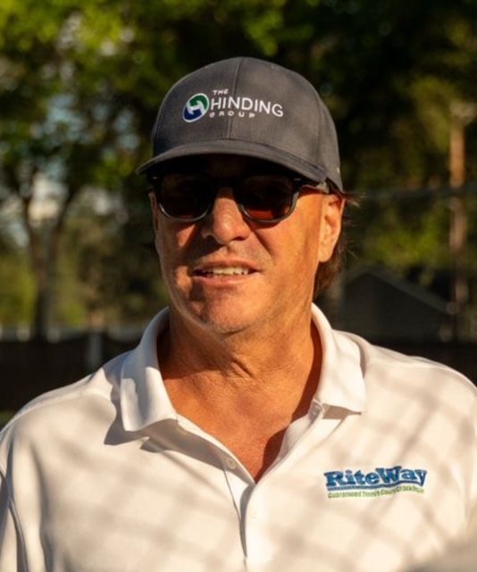 Man wearing sunglasses and a cap with 