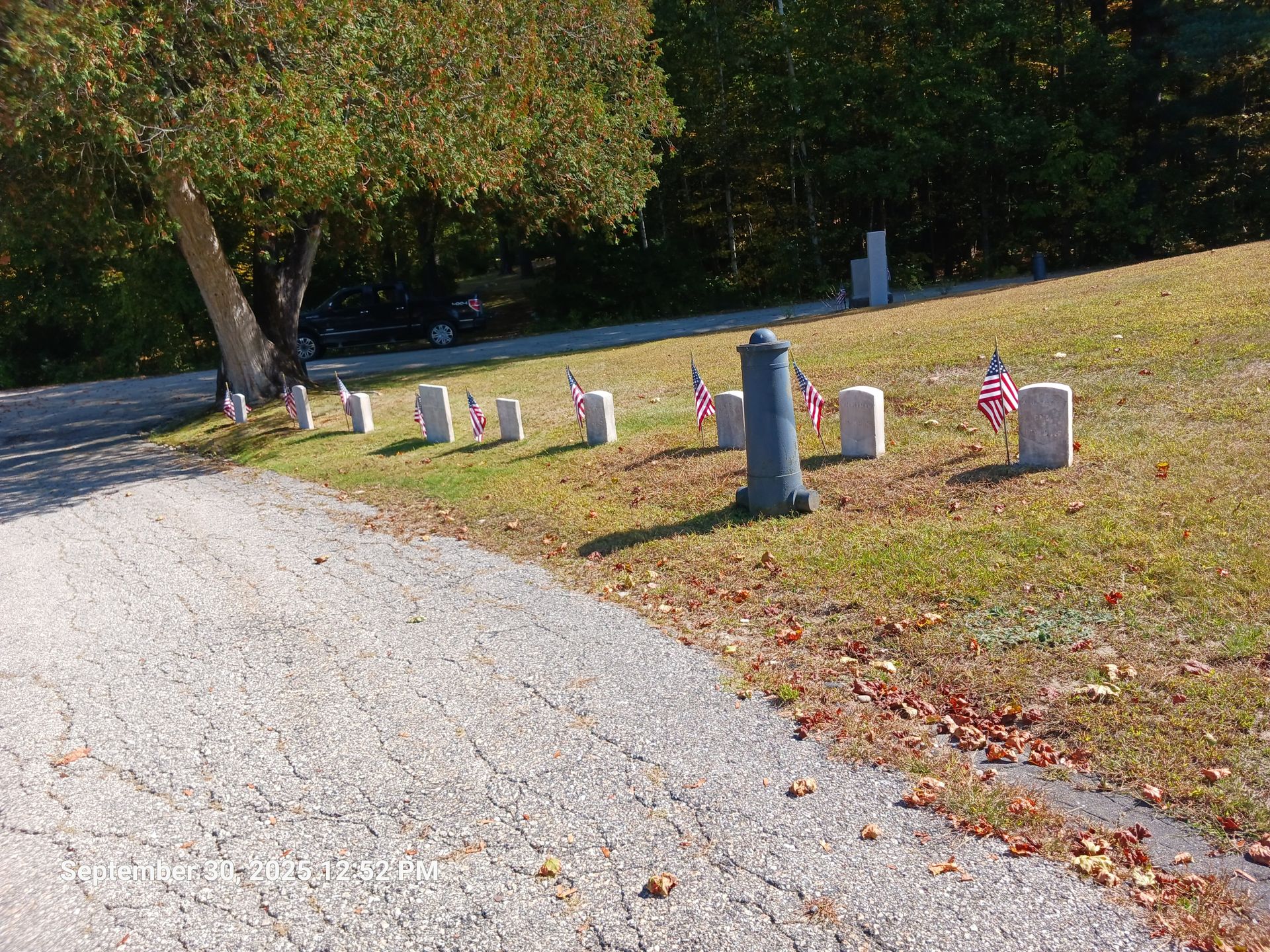GAR section stones cleaned