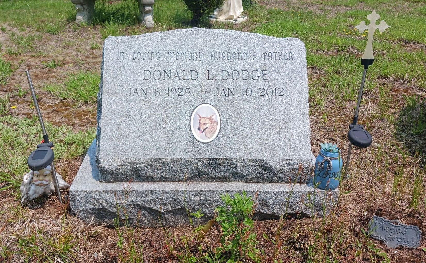 Dodge Gravestone Cleaning After 

