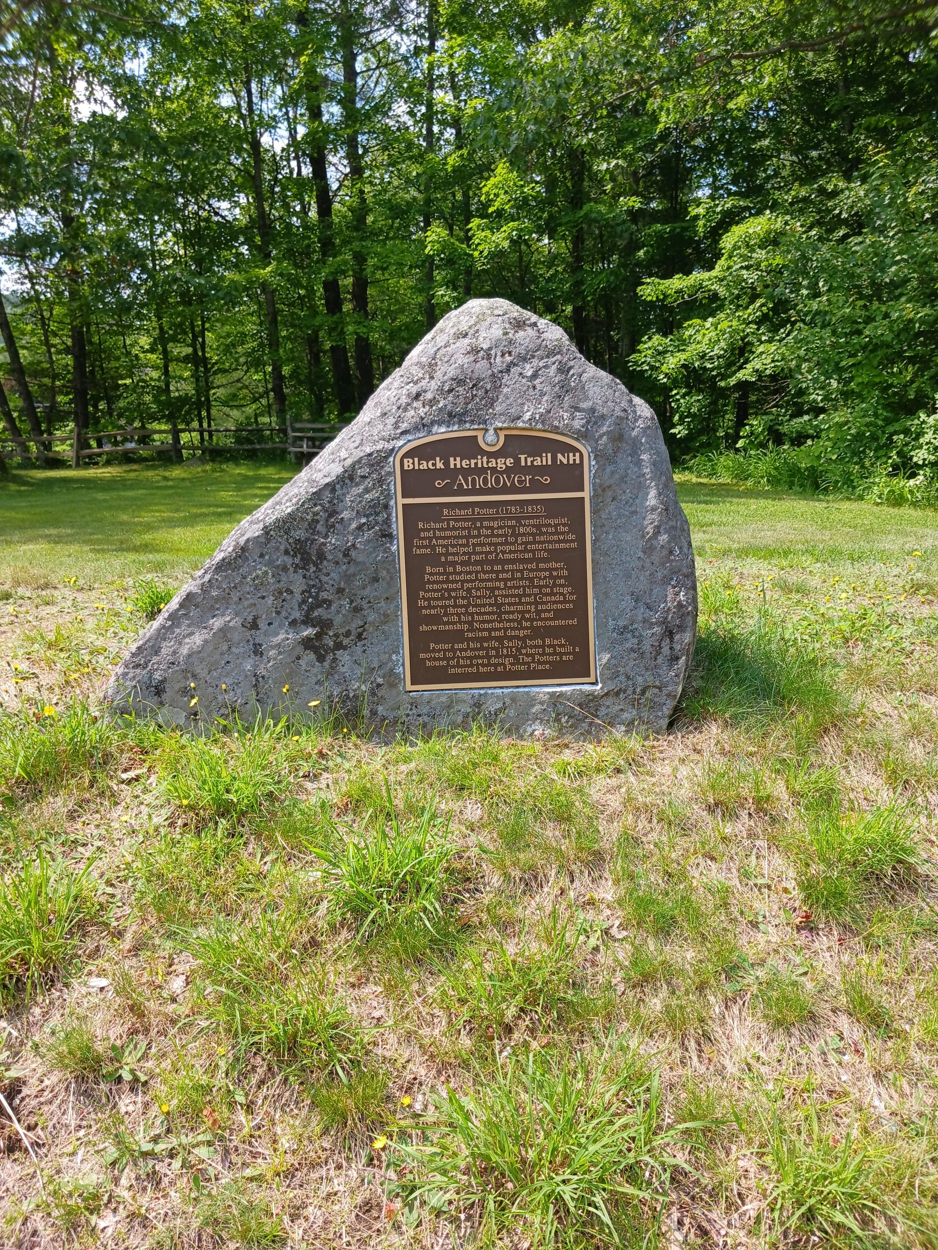 Black Heritage Trail Marker