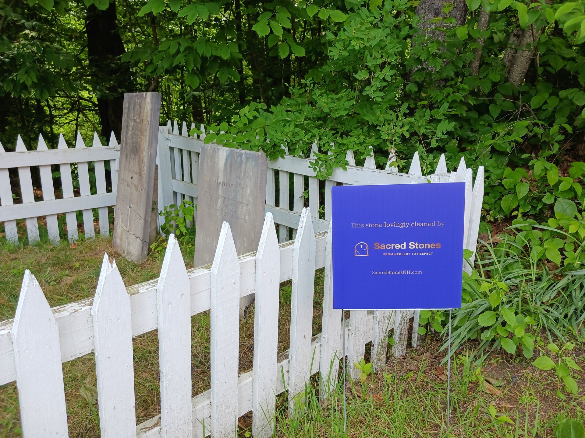 Sacred Stones sign 