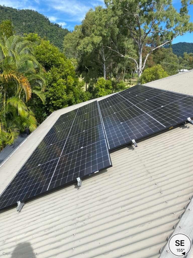 A Roof With A Lot Of Solar Panels On It — Solar Power Whitsunday In Cannon Valley, QLD
