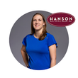 Logo and headshot