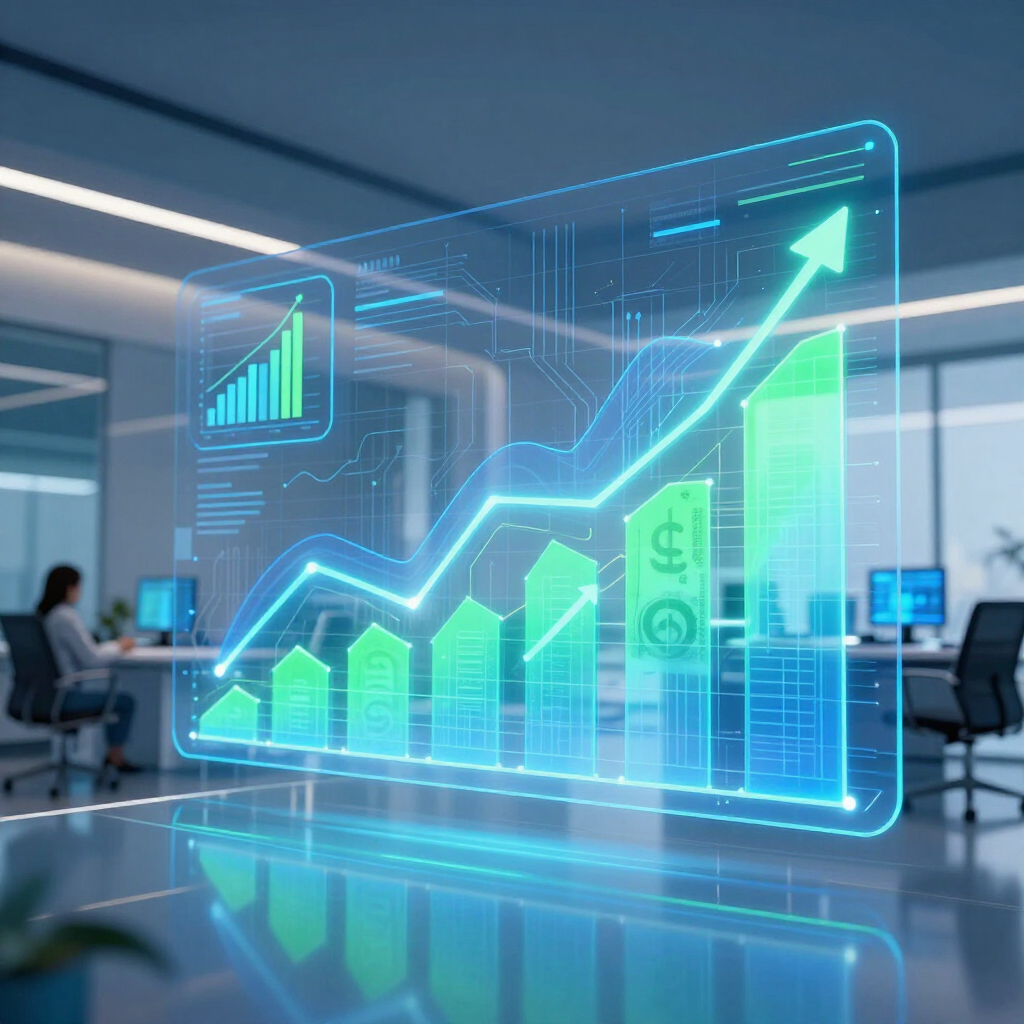 Cash flow optimization visualization