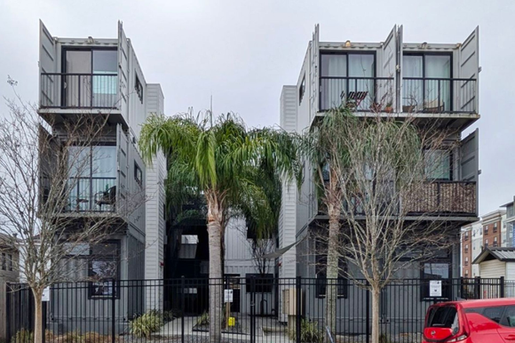 Ashley Lofts apartment exterior, Downtown Jacksonville, FL