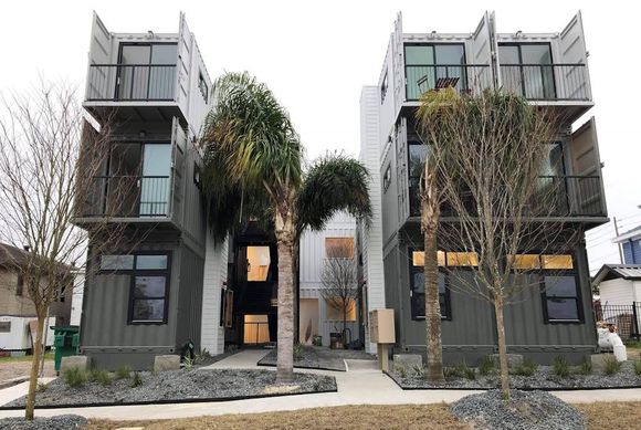 Ashley Lofts apartment exterior, Downtown Jacksonville, FL