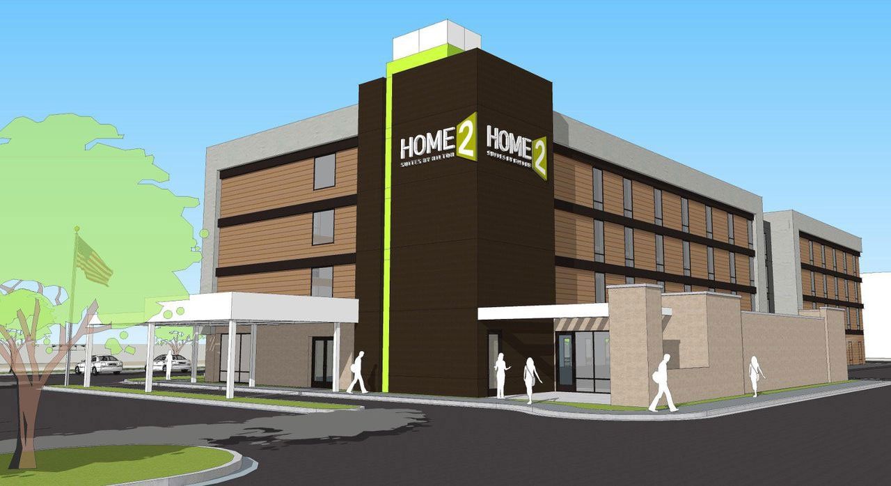 Ampton Inn Masterplan — Minneapolis, Mn — West Development